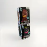 Set Of 2 Nee Doh Squishmas GROOVY GLOWMAN Snowman Gel Stress Relief Fidget