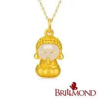 在飛比找ETMall東森購物網優惠-【BRILLMOND JEWELRY】黃金吊墜 純金大日如來