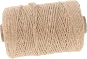 DECOMELODY 1 Roll Decorative Jute Twine Lifelike Craft Rope for DIY Projects Christmas Decoration Wrapping and Multi Scene Use Elegant