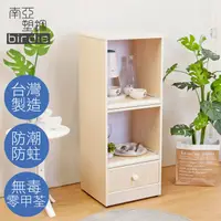 在飛比找PChome24h購物優惠-Birdie南亞塑鋼-1.5尺一抽二拉盤塑鋼電器櫃/收納餐櫃