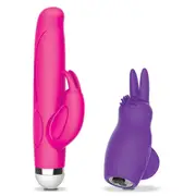 The Rabbit Company Mini Rabbit and Finger Rabbit Vibrator Set