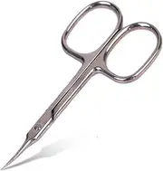 Longivia® Cuticle Scissors Extra Fine 1.5 mm Stainless Steel Cuticle Scissors for Manicure or Pedicure Cuticle Scissors Sharp Cuticle Nail Scissors Silhouette Scissors Skin and Nail Fingernail