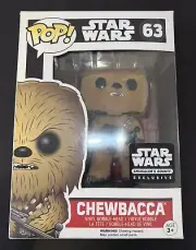 Pop Funko #63 Star Wars Chewbacca Star Wars Smugglers Bounty Exclusive