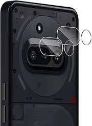 For Nothing Phone 3a for Tempered Glass Camera Protection, Pack of 2 9H Hardness Anti-scratch Lens Protective Glass, HD Rear Camera Protection Screen Protector