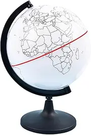Colorful Interactive Earth Globe Educational Painters for Kids | Learning and Creative Globe for Geography, Maps and Countries of the World | Ideal for Home School and Classroom Use