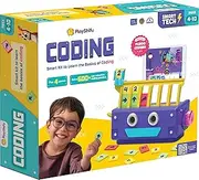 Playshifu Tacto Coding – Interactive Stem Coding Kit for Kids Age 4+ with Story-Based Learning & Fun-Age Adaptive Challenges – Screen-Connected Educational Toy for Early Programming Skills