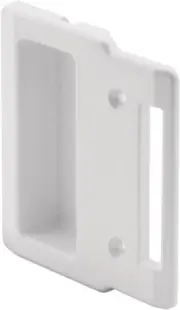 Prime-Line A 208 White Sliding Screen Door Pull, fits Andersen 1 Pack,