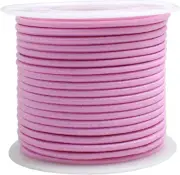 Pink Elastic Beaded Cords 2Mm 2/25 Inch Elastic Cord String for Bracelets,Small