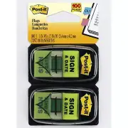 Post-it® Flags 680-SD2, 1 in x 1.719 in