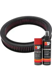 K&N Air Filter E-1200 + Aerosol Recharge Kit fits MERCURY MARQUIS 2.3L L4 PETROL