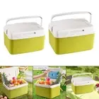 Cooler Box Car Refrigerator Personal Drink Carrier Cold/Heat Preservation Cooler