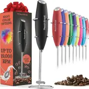 Milk Frother Handheld Powerful Mixer For Coffee Electric Hand Mini Blender