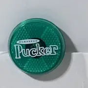 Dekuyper pucker light up button green with red light flashing