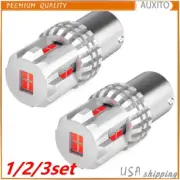 1/2set AUXITO Red 1157 7528 BAY15D Super Bright Stop Tail Brake Light LED Bulb (for: Renault)