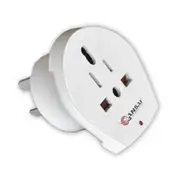 Sansai Universal Travel Power Adapter Outlet UK US CA EU Sockets to AU/NZ Plug