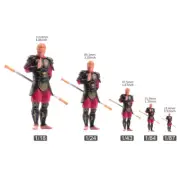 Resin 1/18 1/24 1/43 1/64 1/87 Painted Sun Wukong Monkey Figure Miniature Toys