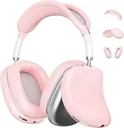 ChengYaocable Case Cover for AirPods Max, Soft Silicone Case Cover Kit for AirPod Max Ear Pad/Ear Cups/Headband, Anti-Scratch Protective Accessories for Apple AirPods Max Headphones (Pink)
