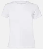 [Velvet] Velvet Sierra cotton jersey T-shirt AU 12 white