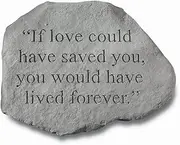 Kay Berry Inc No Occupation is So Delightful… Memorial Garden Stone, 92720, Multicolor, 7" x 4.75"