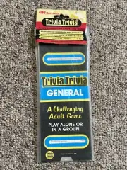 Vintage Trivia Trivia Game General Edition 1984 Kelton Industries 3 Series