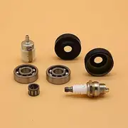 Tools Styling Crankshaft Crank Ball Bearing Oil Seal Kit for Husqvarna 240 236 235 142 141 136 137 36 41 Garden Chainsaw Parts Parts