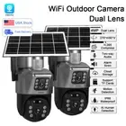 KERUI 4MP WIFI Pan/Tilt Home Security Camera Outdoor Wireless Solar Battery Home