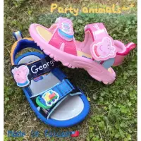 在飛比找樂天市場購物網優惠-Party Animals Peppa Pig 佩佩豬涼鞋 