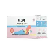 Plush Daily Ultra Thin Panty Liners for Women ,40 Liners-150 mm in Length |