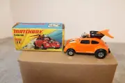 VINTAGE MATCHBOX LESNEY SUPERFAST # 11 FLYING BUG DIECAST 1/64 ORANGE
