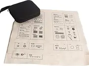 Bomefoi Embroidery Book - Hand Embroidery Reference, Visible Creative Hand Stitched Step-by-step Illustrated Sewing Accessories for Home Decoration, Clothing Repair, Crafts