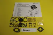 Homelite Chainsaw 250 Carburetor Walbro WT185 Carb Kit