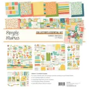 Simple Stories Collector's Essential Kit 12"X12"-Summer Snapshots
