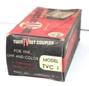 REGO TVC 1 300 OHM TWIN SET COUPLER NOS
