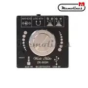 ZK-502H HIFI Bluetooth 5.0 TPA3116D2 Digital Power Amplifier Board 50WX2 Stereo