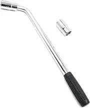 HAUAGEZWU Wheel Torque Wrench Set Extendable Wheel Lugs Wrench W/ 2 Double Ended Sockets
