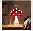 Mushroom Table Lamp, Modern Bedside Night Light Table, New Unique Desk Bedroom