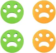 4 PCS Pet Hair Remover Hair Catcher,for Laundry Reusable Silicone Lint Catcher for Washing MachineHousehold,YourLaundry,Clothes,Bedding
