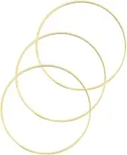 BATHVEVE 10pcs Bamboo Dream Catcher Rings DIY Craft Tools for Wall Hangings Smooth Surface for Mandalas and Creative Projects