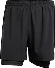 [adidas] Performance Own The Run Climacool 2-in-1 Men's Running Shorts