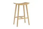 Shangri-La Oslo Solid Oak Bar Stool