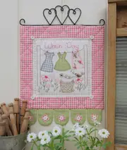 Quilting Sewing Wall Hanging Pattern Wash Day Rivendale Collection