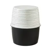June Side Table Black & White
