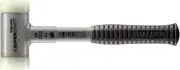 HALDER Shockless Recoilless Super Craft Hammer Steel Handle Nylon White 3377.050
