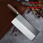 Chinese Cleaver Chef Butcher Knife Kitchen Tool Meat Fish Filleting Cookware NEW