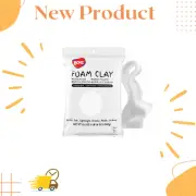 BOHS White Modeling Foam Clay- Squishy, Soft, Air Dry- For School Project, Cospl