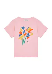 Bobo Choses Kids Fireworks Printed Cotton T-shirt (2-8 Years) - Pink - 4-5Y (4 Years) 4-5Y (4 years)