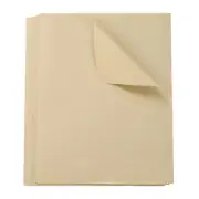 100pcs Parchment Paper Sheets 9.84" x 11.81" for Baking, Wood Color