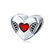 Love Heart Door Charm Fit for Bracelet & Bangle Silver plating Fashion Jewelry