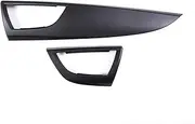 BWPEXZ ABS Carbon Fiber Car Dashboard Side Air Outlet Panel Decorative Cover Suitable for 1 2 Series F20 F21 F22 F23 2012-2017 Interior(Matte Black)