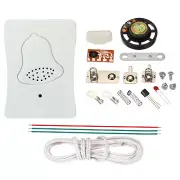 Soldering Practice Kit, 1 Set Electronics Project DIY Musical Doorbell Kit , 3V